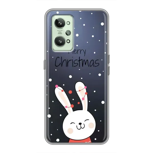 Чохол з принтом «Різдвяний заєць» для Realme GT2