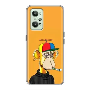 Чохли з Мавпами NFT для Realme GT2 (AlphaPrint) (Нудна мавпа NFT)