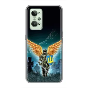 Чехлы с картинкой ЗСУ для Realme GT2 (AlphaPrint) (Солдат ЗСУ)