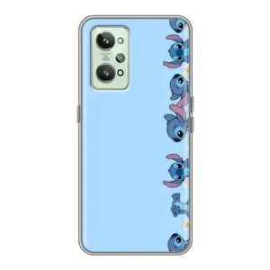 Чохол з принтом Стіч на Realme GT2 (Стіч фон)