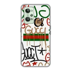 Бренднові Чохли для Realme GT2 - (PREMIUMPrint) (Стиль GUUCI)