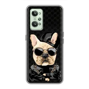 Чохли з крутими принтами для Realme GT2 - (PREMIUMPrint) (Стильна собака)