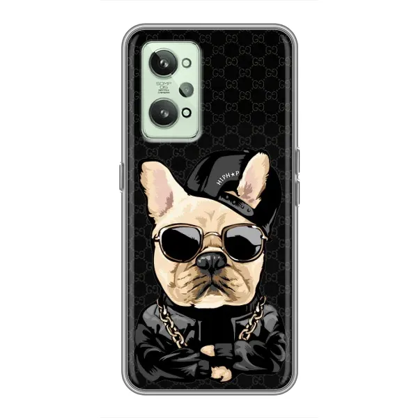 Чохол з принтом «Стильна собака» для Realme GT2