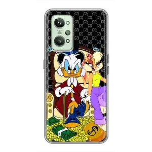Чехли для Realme GT2 - Скрудж МакДак Louis Vuitton (PREMIUMPrint) (Стильна Утка)