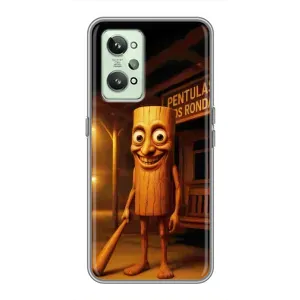 Чехол с мемом Тралалело тралала на Realme GT2 (Тунг тунг сахур)