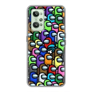 Чохли Амонг Ас для Realme GT2 (AlphaPrint) (Убитий)