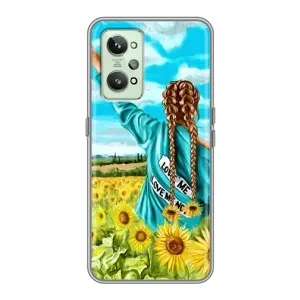Чохол для Патріота України Realme GT2 - (AlphaPrint) (Україночка)
