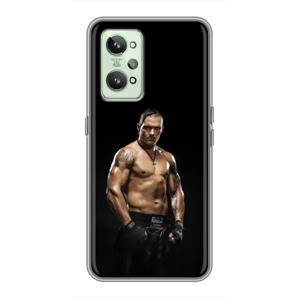 Чохол з принтом «Чемпіон Олександр Усик» для Realme GT2 Чохол з принтом «Чемпіон Олександр Усик» для Realme GT2