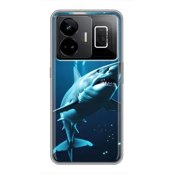 Чохол з принтом «Акула під водою» для Realme GT3 Чохол з принтом «Акула під водою» для Realme GT3