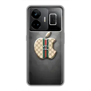 Чехлы ГУЧЧИ для Реалми ДжиТи 3 (AlphaPrint) (Apple gucci)