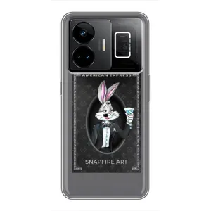 Бренднові Чохли для Realme GT3 - (PREMIUMPrint) (Бакс Бані LV)