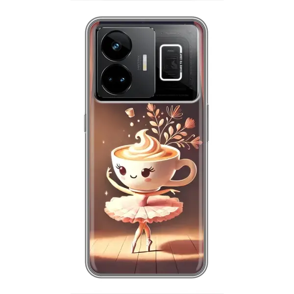Чохол з принтом «Балерина капучина» для Realme GT3 Чохол з принтом «Балерина капучина» для Realme GT3