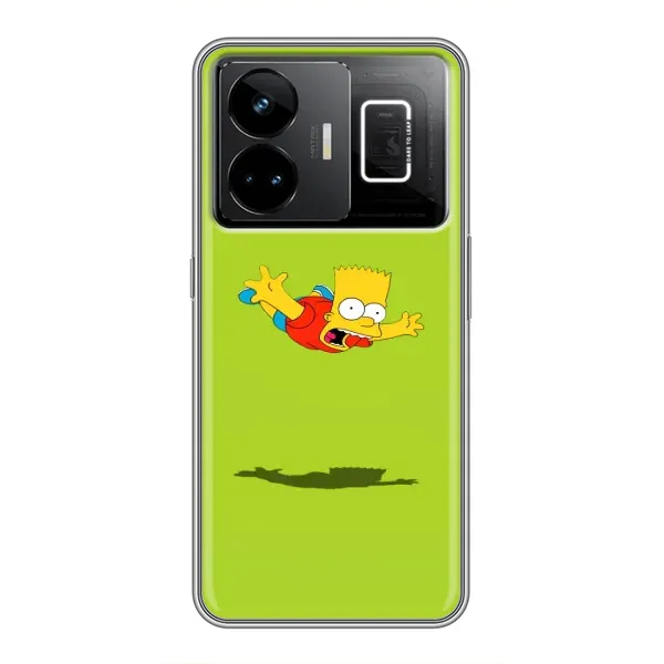Чехол с принтом «Барт Симпсон» для Realme GT3