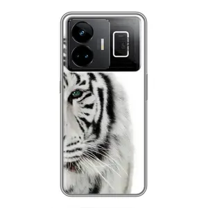 Чохли з картинкою животних Realme GT3 (Білий Тигр)