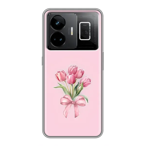 Чехол с принтом «Букет цветов» для Realme GT3