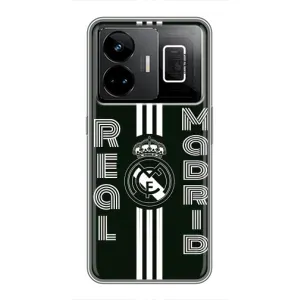 ФК Реал Мадрид чохли для Realme GT3 (AlphaPrint) (чорно білий Реал)