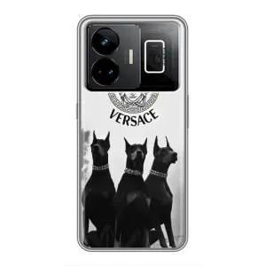Чохли VERSACE для РеалМi GT3 (PREMIUMPrint) (Доберман Версаче)