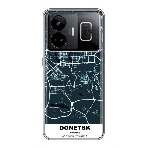 Чехол с принтом «Донецк» для Realme GT3