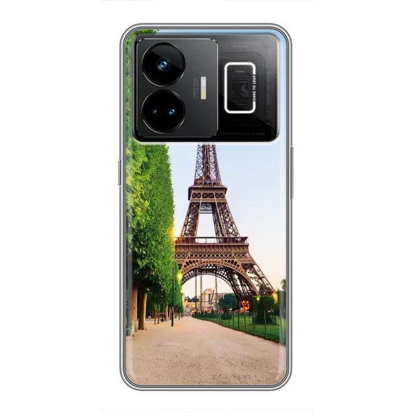 Чехол с принтом «Дорога в Париж» для Realme GT3