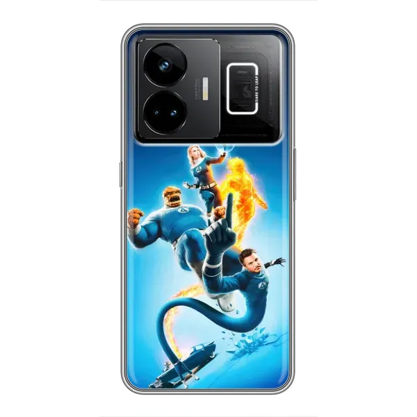Чехол с принтом «Герои Фантастическая Четверка» для Realme GT3 Чехол с принтом «Герои Фантастическая Четверка» для Realme GT3