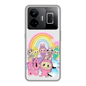 Чохол з Лабубу на Realme GT3 (Фон Лабубу)