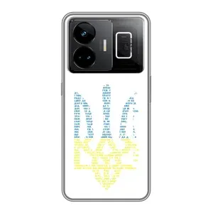 Чохол з принтом «Герб з букв» для Realme GT3