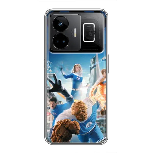 Чехол с принтом «Герои Фантастическая Четверка» для Realme GT3 Чехол с принтом «Герои Фантастическая Четверка» для Realme GT3