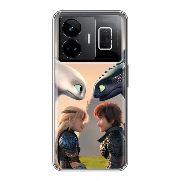 Чехол с принтом «Иккинг и Астрид» для Realme GT3