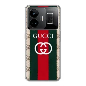 Чехлы ГУЧЧИ для Реалми ДжиТи 3 (AlphaPrint) (Gucci дизайн)