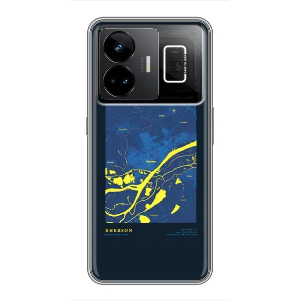 Чехол с принтом «Херсон» для Realme GT3