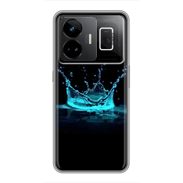 Чохол з принтом «Крапля корони» для Realme GT3