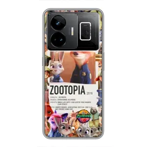 Чехол Зоотрополіс на Realme GT3 (Постер Зверополис)