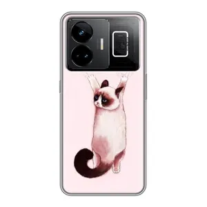 Чохол з принтом «Котик падає» для Realme GT3