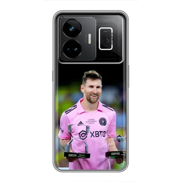 Чохол з принтом «Кубки Мессі» для Realme GT3