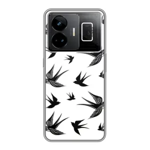Чехол с принтом «Ласточки» для Realme GT3
