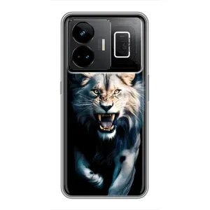 Чохол з картинкою 'Хижаки' для Realme GT3 (Лев у темряві)