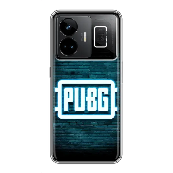 Чохол з принтом «Лого PUBG» для Realme GT3
