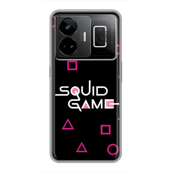 Чехол с принтом «Паттерн Игра кальмара» для Realme GT3