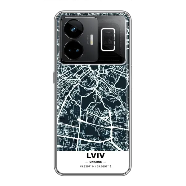 Чехол с принтом «Львов» для Realme GT3