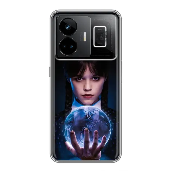 Чехол с принтом «Магическая сфера Уэнздей» для Realme GT3 Чехол с принтом «Магическая сфера Уэнздей» для Realme GT3