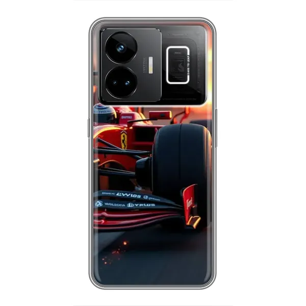 Чехол с принтом «Макларен на закате» для Realme GT3