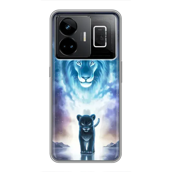 Чехол с принтом «Маленький лев» для Realme GT3