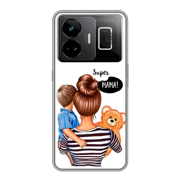 Чехол с принтом «Мама с сыном» для Realme GT3
