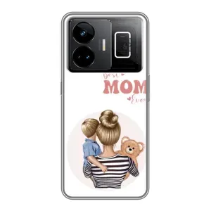 Чехлы для мамы на Realme GT3 (Мама и сын)