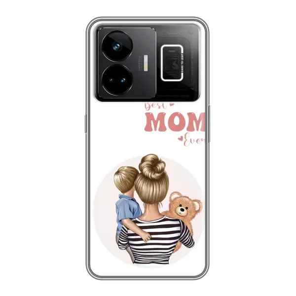 Чехол с принтом «Мама и сын» для Realme GT3 Чехол с принтом «Мама и сын» для Realme GT3