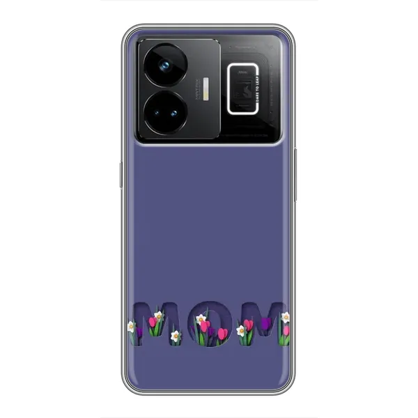 Чехол с принтом «Мама в цветах» для Realme GT3 Чехол с принтом «Мама в цветах» для Realme GT3