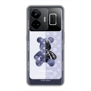 Крутые Чехлы Луи Виттон для Realme GT3 (AlphaPrint) (Медвежонок LV)