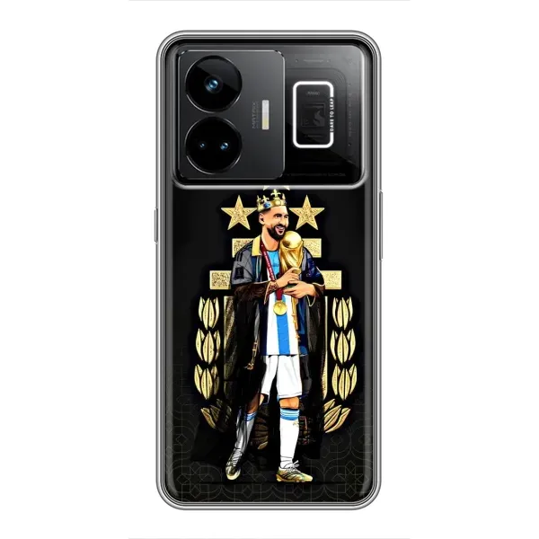 Чохол з принтом «Мессі Король» для Realme GT3