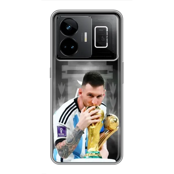 Чохол з принтом «Мессі Чемпіон» для Realme GT3