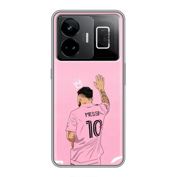 Чохол з принтом «Мессі Маямі» для Realme GT3